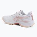 Dámske volejbalové topánky ASICS Netburner Ballistic FF 4 white/rose red 3