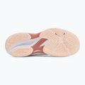 Dámske volejbalové topánky ASICS Netburner Ballistic FF 4 white/rose red 4