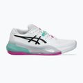 Pánske tenisové topánky ASICS Gel-Resolution X Clay white/aurora green 8