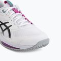 Pánske tenisové topánky ASICS Solution Speed FF 4 white/digital sakura 7