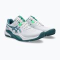 Pánske padelové topánky Asics Gel-Challenger 15 Padel white/misty pine 3