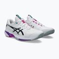 Pánske tenisové topánky ASICS Solution Speed FF 4 Clay white/digital sakura 3