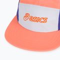 Šiltovka ASICS Performance Running 5 Panel sun coral/brilliant white 3