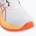 Pánske bežecké topánky ASICS Gel-Cumulus 28 white/energy orange 7