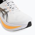Pánske bežecké topánky ASICS Gel-Nimbus 28 white/stadium orange 7