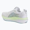 Pánske bežecké topánky ASICS Gel-Kayano 33 white/energy aqua 3