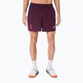 Pánske tenisové šortky ASICS Padel Court 7IN dark aubergine