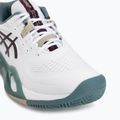 Pánske tenisové topánky ASICS Gel-Resolution X Clay white/dark aubergine 7