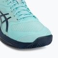 Pánske tenisové topánky ASICS Solution Speed FF 4 Clay illuminate mint/night sky 7
