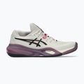 Dámske tenisové topánky ASICS Gel-Resolution X Clay soft oat/dark aubergine