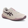 Detské tenisové topánky ASICS Gel-Resolution X GS soft oat/dark aubergine