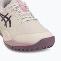 Detské tenisové topánky ASICS Gel-Resolution X GS soft oat/dark aubergine 7