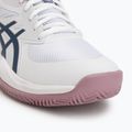 Dámske tenisové topánky ASICS Game FF Clay W white/independence blue 7
