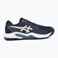 Pánske tenisové topánky ASICS Gel-Dedicate 9 Clay midnight/oatmeal 2