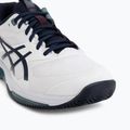 Pánske tenisové topánky ASICS Solution Speed FF 4 Clay white/midnight 7