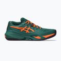 Pánske topánky na padel Asics Gel-Resolution X Padel Jewel Green/Energy Orange