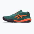 Pánske topánky na padel Asics Gel-Resolution X Padel Jewel Green/Energy Orange 2