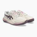 Detské tenisové topánky ASICS Gel-Resolution X GS Clay soft oat/dark aubergine