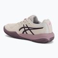 Detské tenisové topánky ASICS Gel-Resolution X GS Clay soft oat/dark aubergine 3