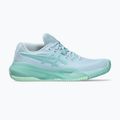 Dámske tenisové topánky ASICS Gel-Resolution X Clay light blue/oasis green