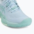 Dámske tenisové topánky ASICS Gel-Resolution X Clay light blue/oasis green 7