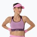 Fitness podprsenka ASICS Game Compression Bra Dark Aubergine/Bubblegum