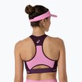 Fitness podprsenka ASICS Game Compression Bra Dark Aubergine/Bubblegum 2