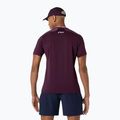 Pánske tenisové tričko ASICS Match Jacquard dark aubergine 3