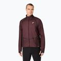 Pánska bežecká bunda ASICS Road Winter Jacket dark currant