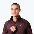 Pánska bežecká bunda ASICS Road Winter Jacket dark currant 5
