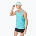 Pánska bežecká tričko ASICS Metarun Singlet energy aqua 4