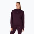 Dámska bežecká mikina ASICS Nagino Run Winter Hoodie dark aubergine