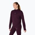 Dámska bežecká mikina ASICS Nagino Run Winter Hoodie dark aubergine 4