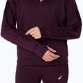Dámska bežecká mikina ASICS Nagino Run Winter Hoodie dark aubergine 9