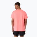 Pánske bežecké tričko Asics Fujitrail Logo Ss Top Sun Coral 3