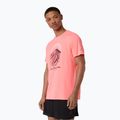 Pánske bežecké tričko Asics Fujitrail Logo Ss Top Sun Coral 4