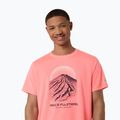 Pánske bežecké tričko Asics Fujitrail Logo Ss Top Sun Coral 5
