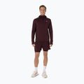 Pánska bežecká mikina ASICS Road Winter Ls Hoodie dark currant 2