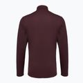 Pánska bežecká mikina ASICS Core Ls 1/2 Zip Winter Top dark currant 2