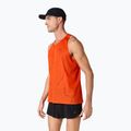 Pánska bežecká tričko ASICS Metarun Singlet cherry tomato 4