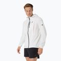 Pánska bežecká bunda ASICS Fujitrail Elite Waterproof Jacket cream 4
