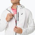 Pánska bežecká bunda ASICS Fujitrail Elite Waterproof Jacket cream 9