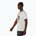 Pánske bežecké tričko Asics Fujitrail Logo Ss Top Cream 4