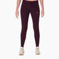 Dámske bežecké legíny ASICS Nagino Run dark aubergine