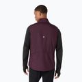 Pánska bežecká vesta Asics Road Winter Gilet dark currant 3