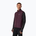 Pánska bežecká vesta Asics Road Winter Gilet dark currant 4