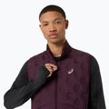 Pánska bežecká vesta Asics Road Winter Gilet dark currant 5