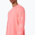 Pánske bežecké tričko longsleeve Asics Fujitrail Logo Ls Top Sun Coral 6