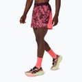 Pánske bežecké šortky Asics Fujitrail All Over Print 5In Short Blazing Coral/Dark Aubergine 2