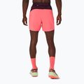Pánske bežecké šortky Asics Fujitrail All Over Print 5In Short Blazing Coral/Dark Aubergine 3